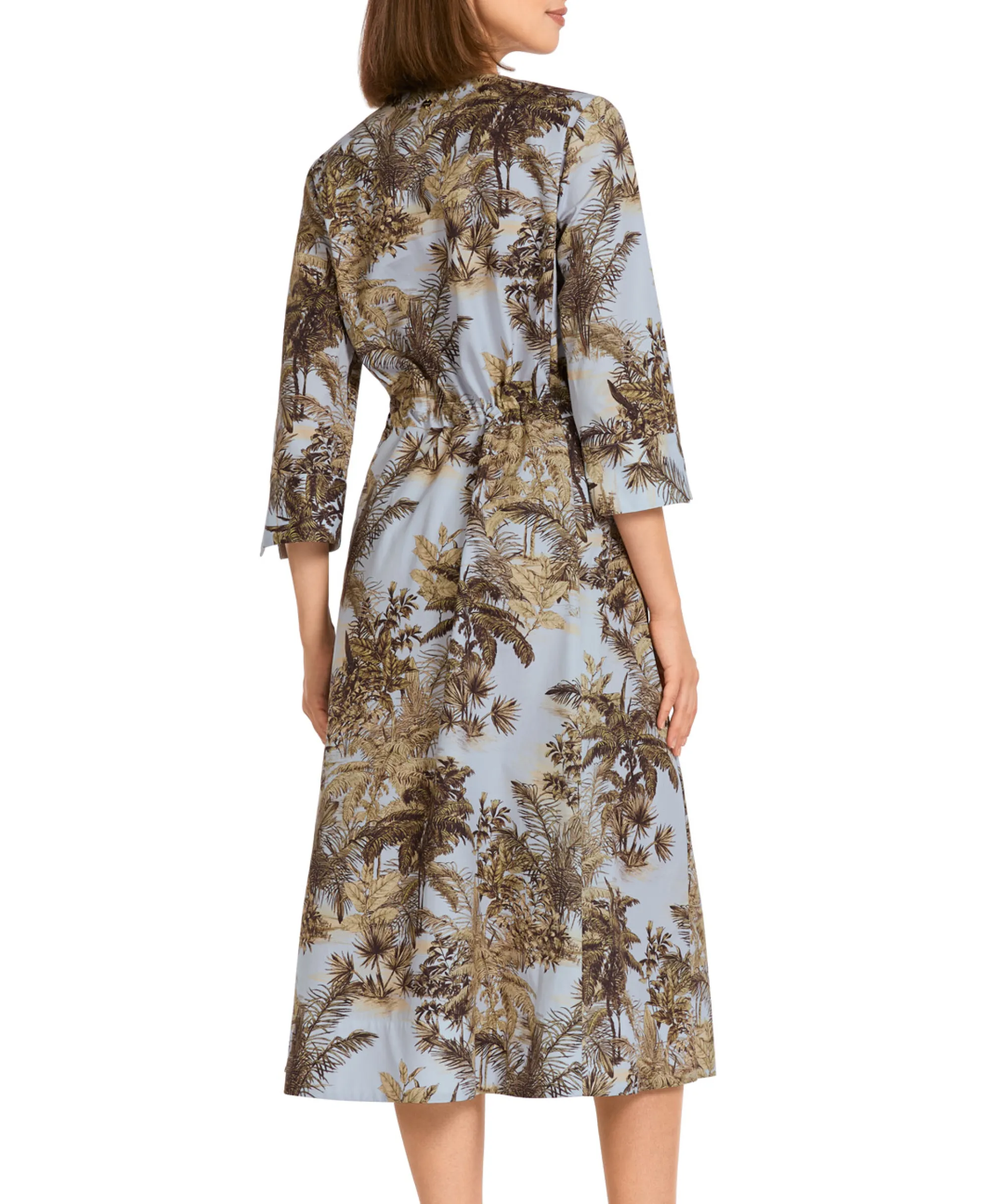 Marccain Collectie Mini Jurk Uc 21.24 W54 Blauw*Dames Bruiloftskleding