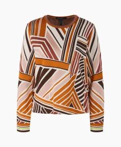 Marccain Collectie Pullover Vc 41.27 M31 Geel*Dames T-Shirts & Tops