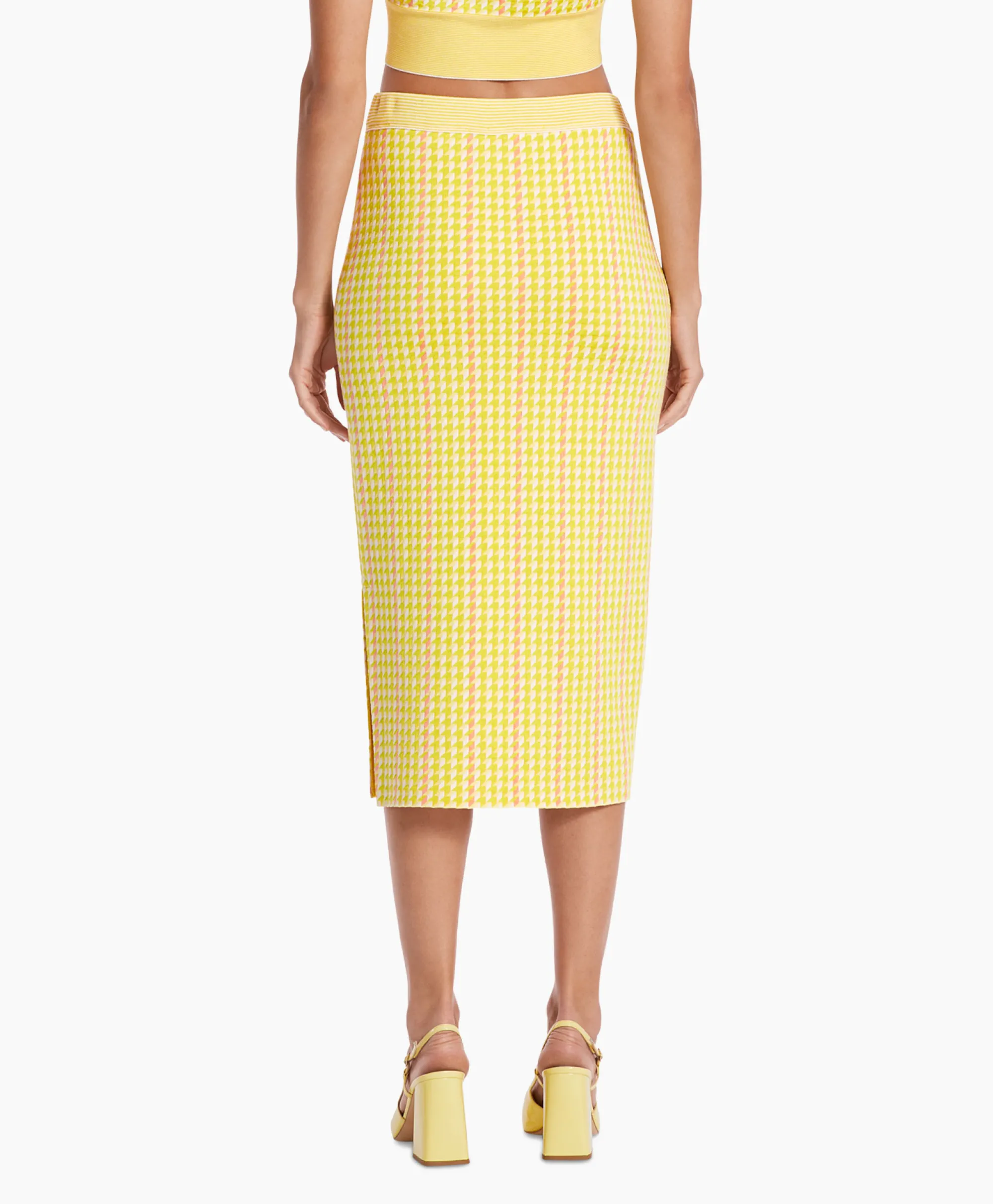 Marccain Collectie Rok Wc 71.07 M33 Midden Geel*Dames Rokken