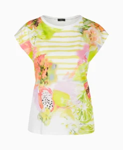 Marccain Collectie T-Shirt Wc 48.67 J25 Wit*Dames T-Shirts & Tops