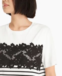 Marccain Collectie T-Shirt Wc 48.10 J16 Print + 2 Kleurig*Dames T-Shirts & Tops