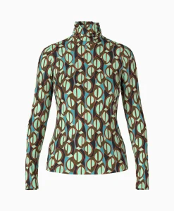 Marccain Collectie T-Shirt Wc 48.54 J02 Groen*Dames T-Shirts & Tops