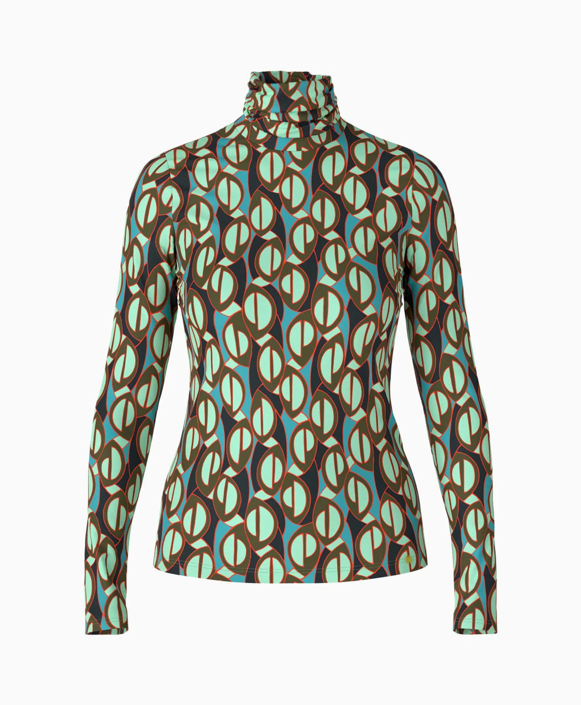 Marccain Collectie T-Shirt Wc 48.54 J02 Groen*Dames T-Shirts & Tops