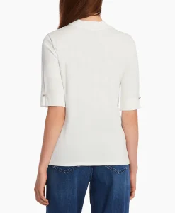 Marccain Collectie T-Shirt Wc 48.24 J14 Off White*Dames T-Shirts & Tops