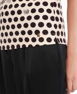 Marccain Collectie T-Shirt Vc 48.45 J08 Zwart*Dames T-Shirts & Tops