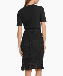 Marccain Collectie T-Shirt Wc 48.48 J14 Zwart*Dames T-Shirts & Tops