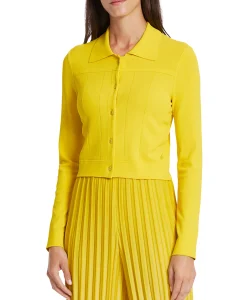 Marccain Collectie Vest Wc 39.20 M12 Geel*Dames Vesten