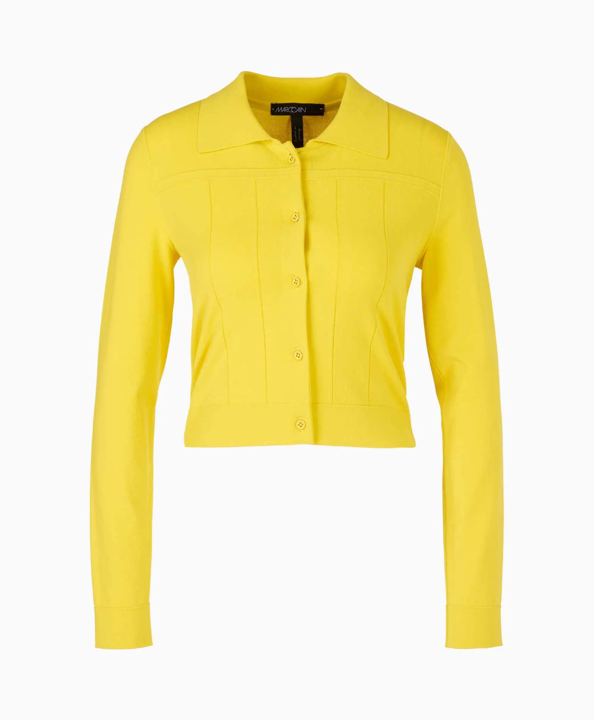 Marccain Collectie Vest Wc 39.20 M12 Geel*Dames Vesten