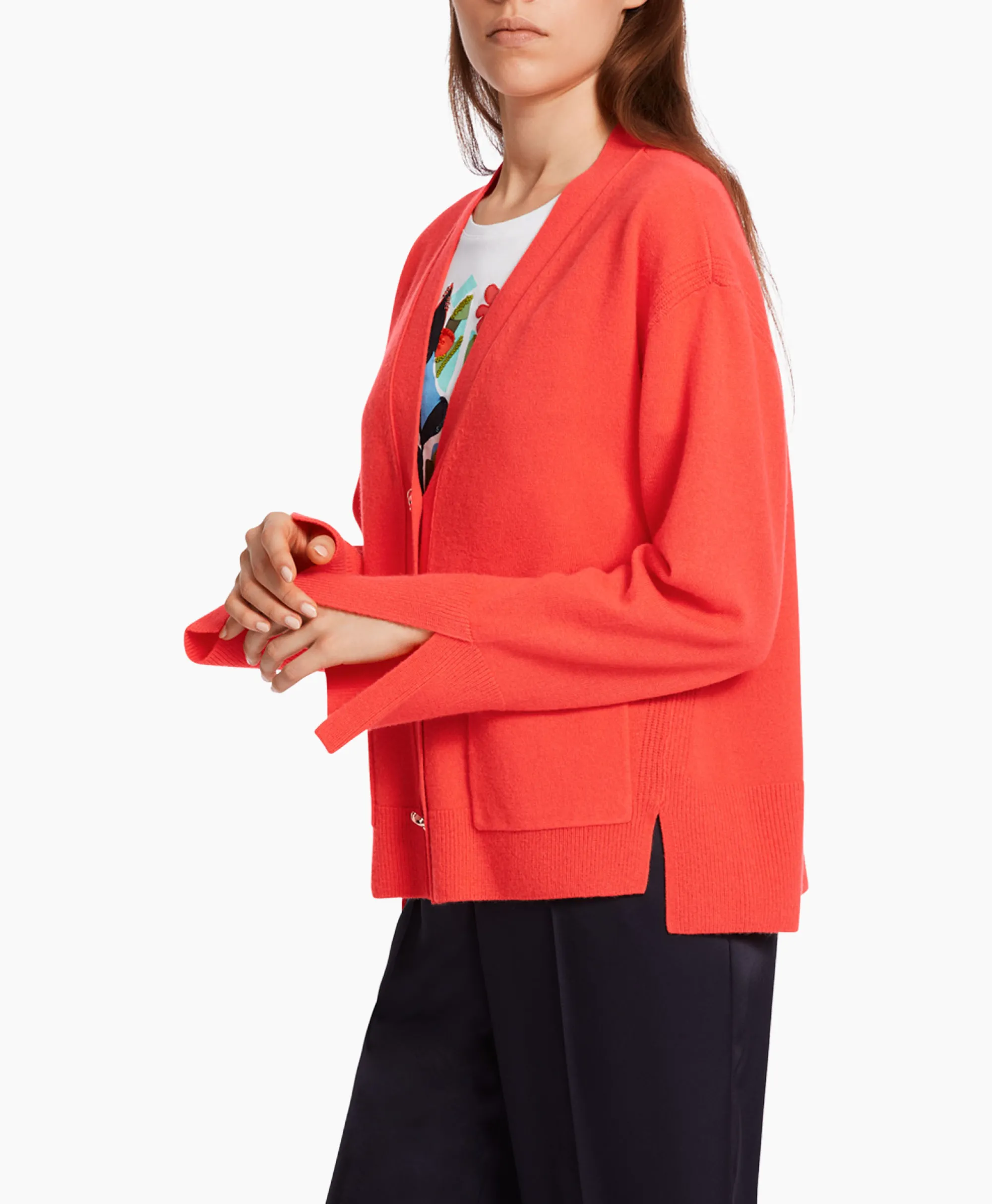 Marccain Collectie Vest Wc 39.05 M51 Grijs*Dames Vesten