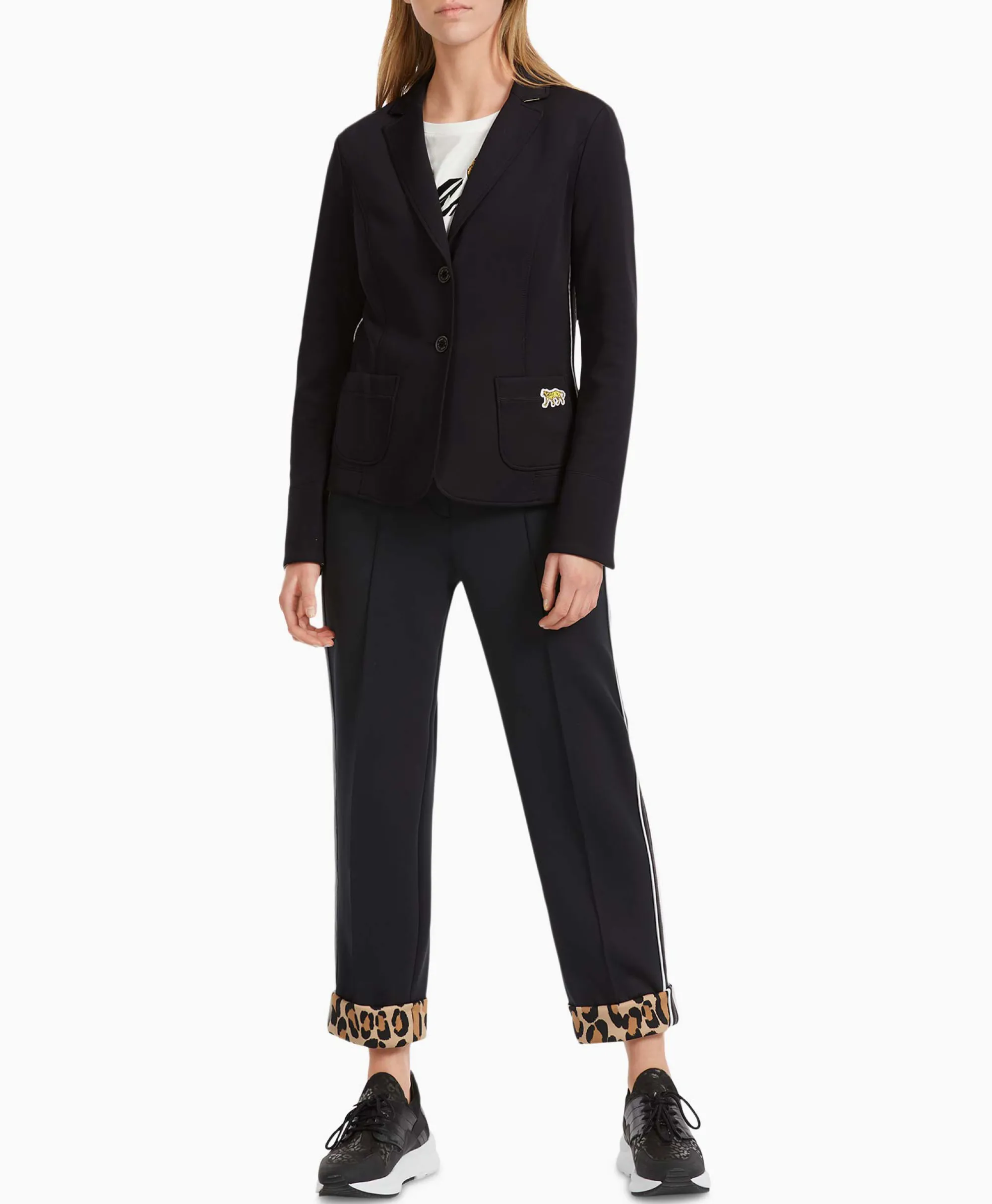 Marccain Sport Blazer Vs 34.12 J22 Zwart*Dames Blazers