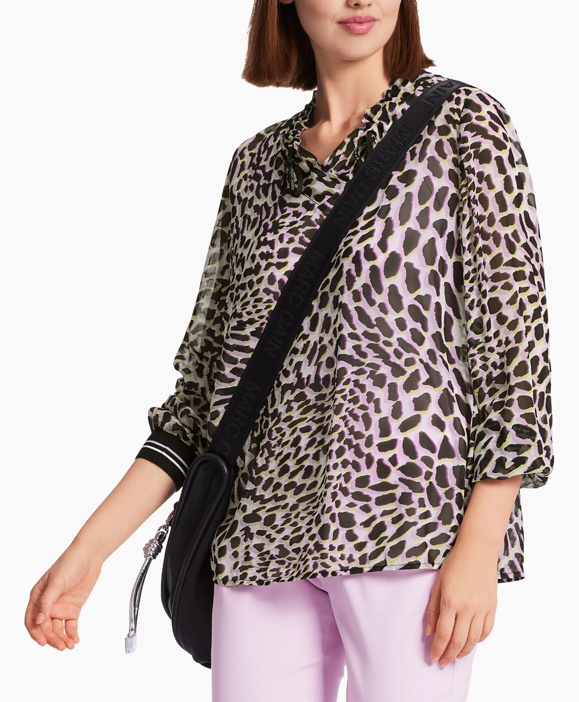 Marccain Sport Blouse Ws 51.07 W15 Roze*Dames Blouses