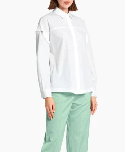 Marccain Sport Blouse Ws 51.02 W80 Wit*Dames Blouses