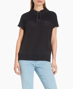 Marccain Sport Blouse Ws 55.02 J67 Zwart*Dames Blouses