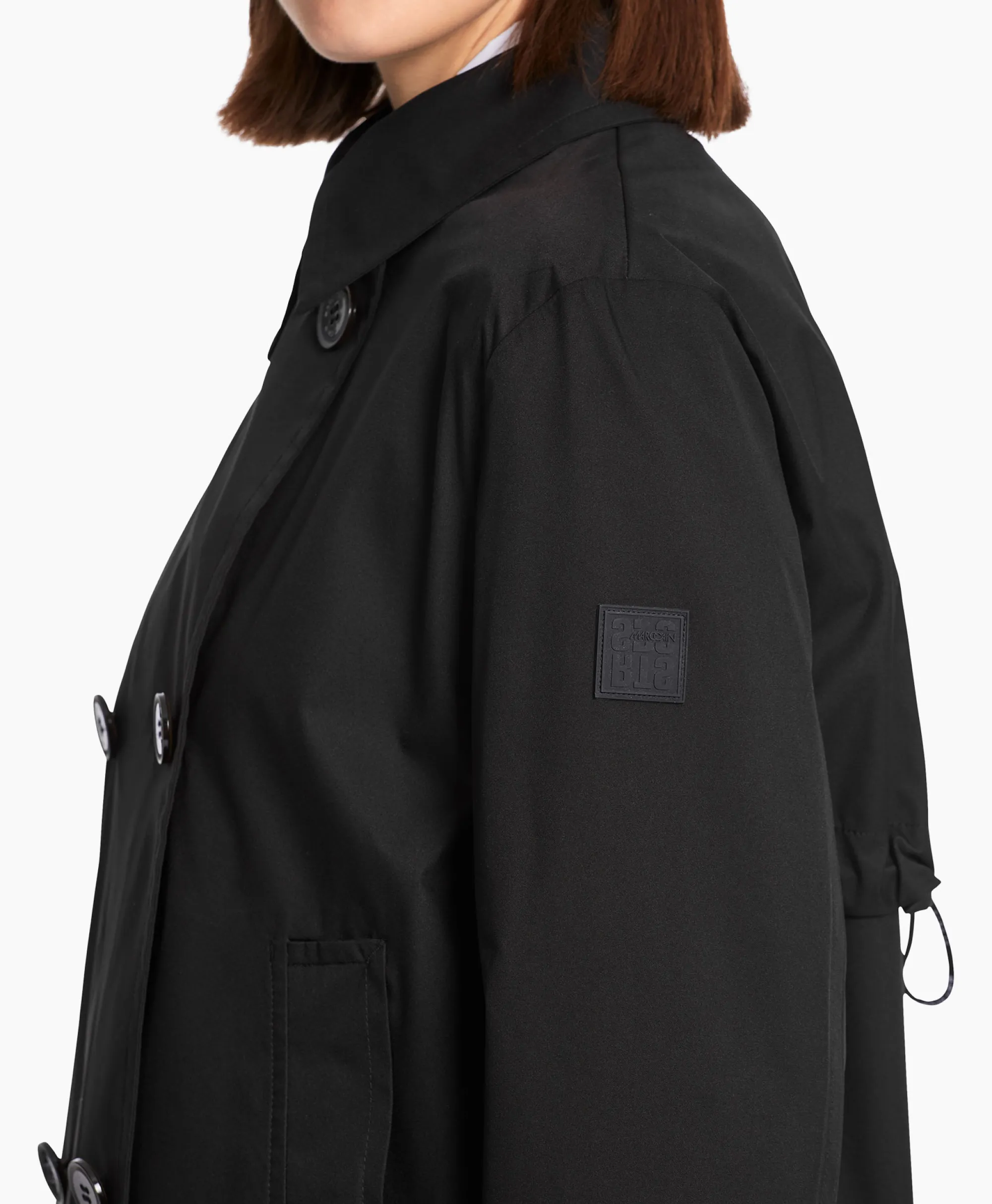 Marccain Sport Jack Ws 12.02 W01 Zwart*Dames Jassen