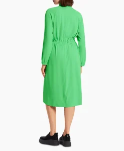 Marccain Sport Jurk Ws 21.14 W28 Groen*Dames Bruiloftskleding