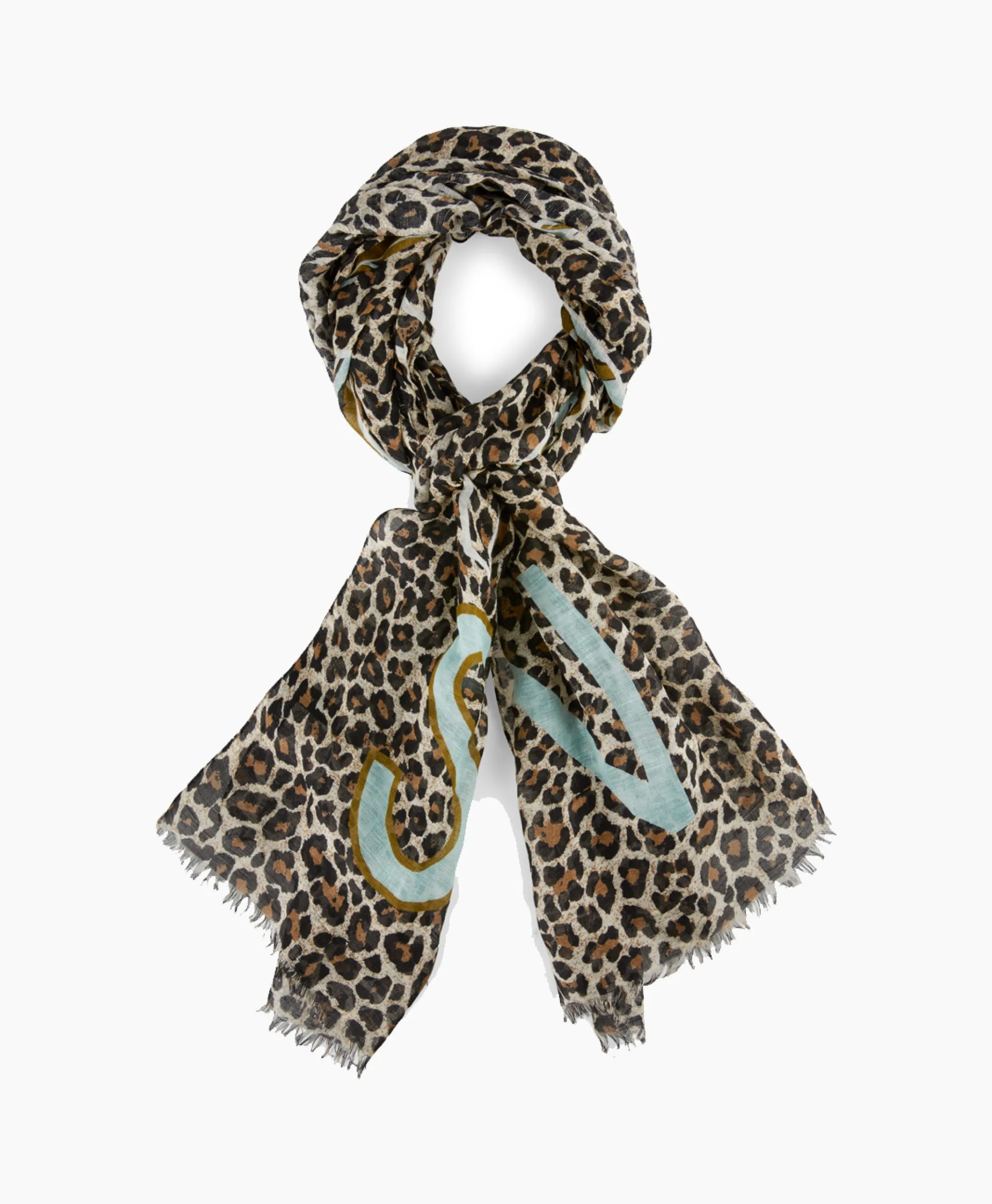 Marccain Sport Sjaal Us B4.12 Z05 Beige*Dames Sjaals