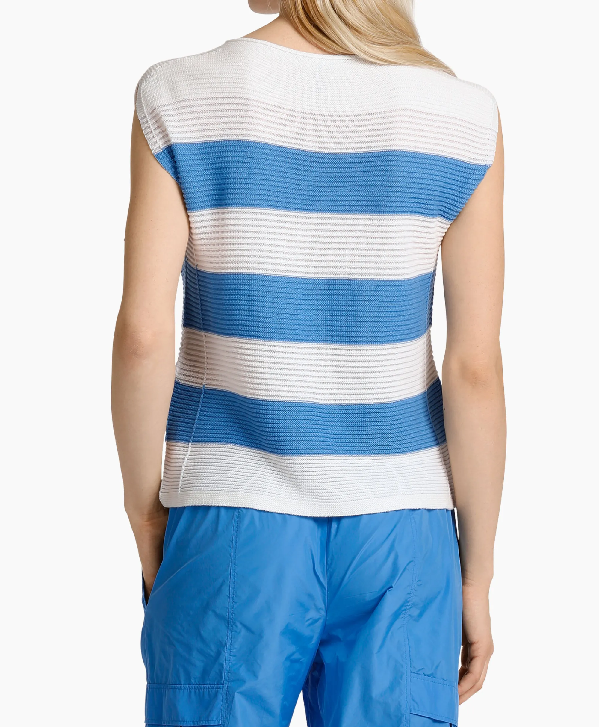 Marccain Sport Top Ws 61.16 M36 Donker Blauw*Dames T-Shirts & Tops