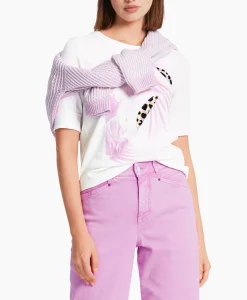 Marccain Sport T-Shirt Ws 48.28 J32 Off White*Dames T-Shirts & Tops