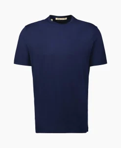 Maurizio Baldassari T-Shirt Korte Mouw Short Sleeves Blauw*Heren T-Shirts