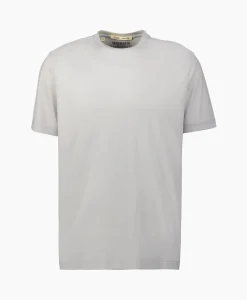 Maurizio Baldassari T-Shirt Korte Mouw Short Sleeves Beige*Heren T-Shirts