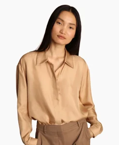 Munthe Blouse Lalalu Zand*Dames Blouses