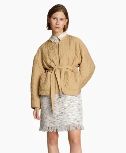 Munthe Jack Menedig Beige*Dames Jassen