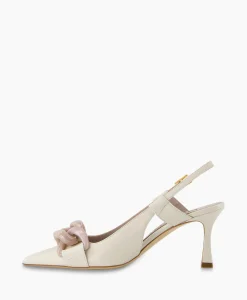 Natan Schoenen Pump Nappa C735 + Fb. Lartigiana Tm24174/V1 Nudeecru*Dames Pumps