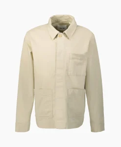 Nn07 Overshirt Olav Ecru*Heren Jassen