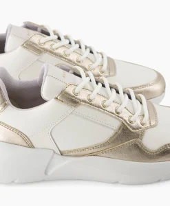 Nubikk Sneaker Roque Road Wave Wit*Dames Sneakers