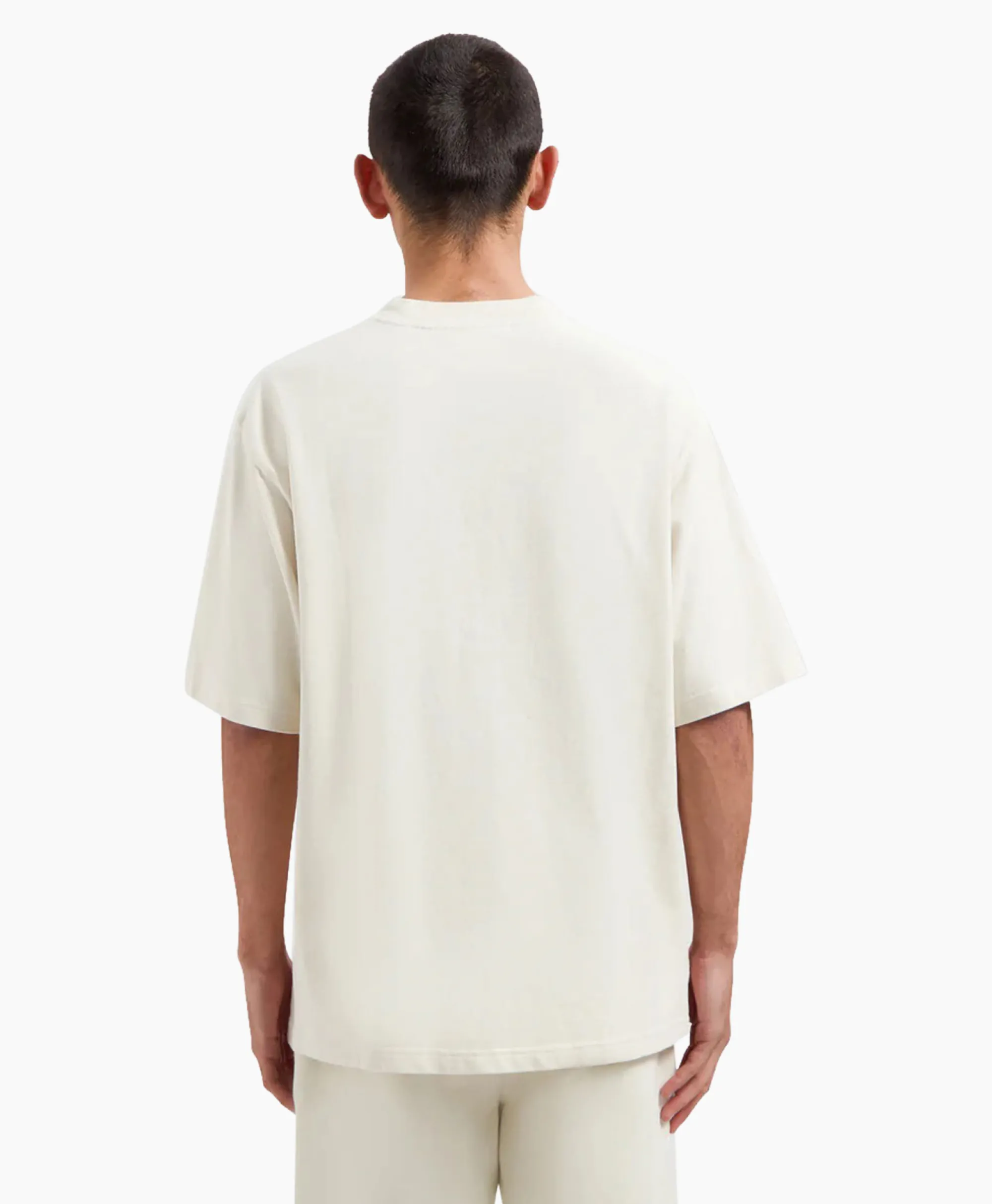 Olaf Hussein T-Shirt Korte Mouw Studio Off White*Heren T-Shirts