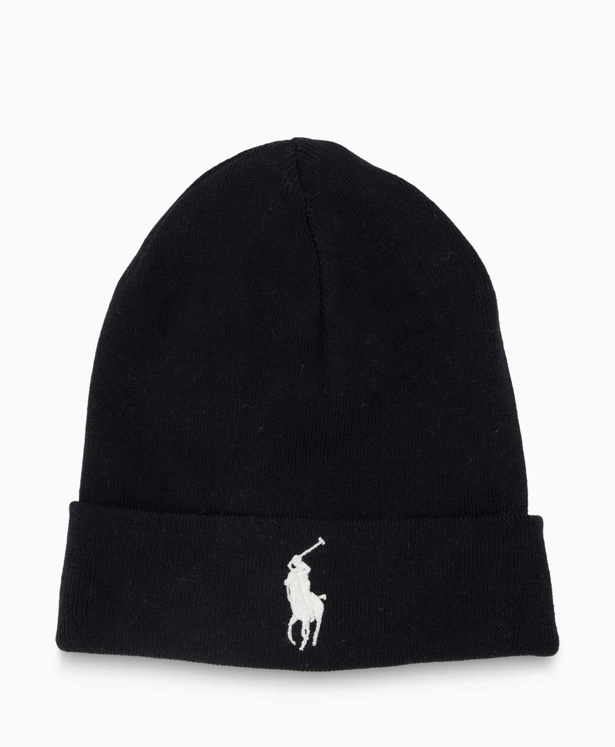 Ralph Lauren Muts Cold Weather Zwart*Heren Mutsen