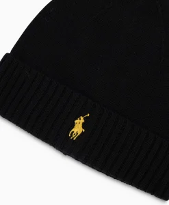 Ralph Lauren Muts Cold Weather Zwart Dessin*Heren Mutsen