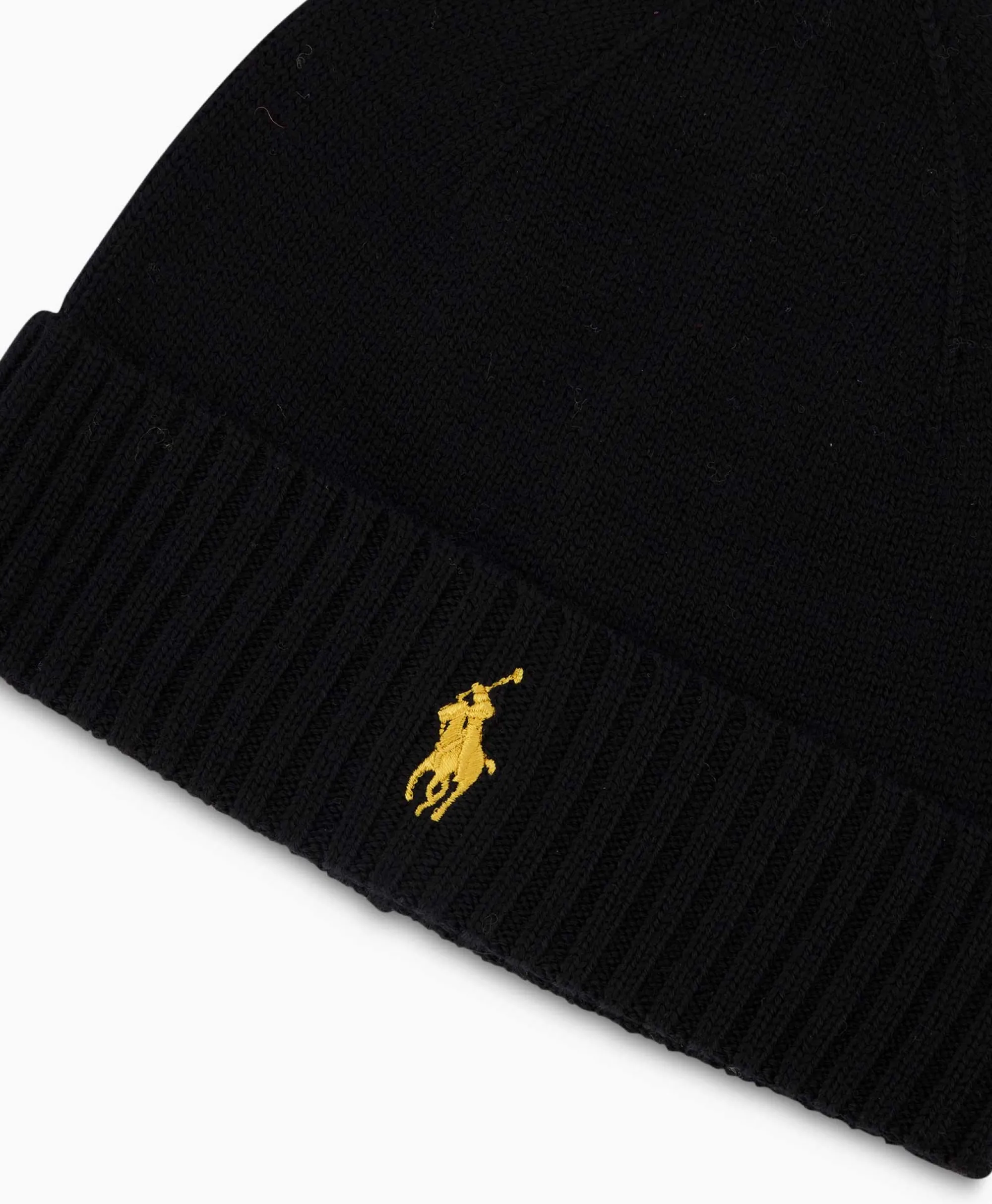 Ralph Lauren Muts Cold Weather Zwart Dessin*Heren Mutsen