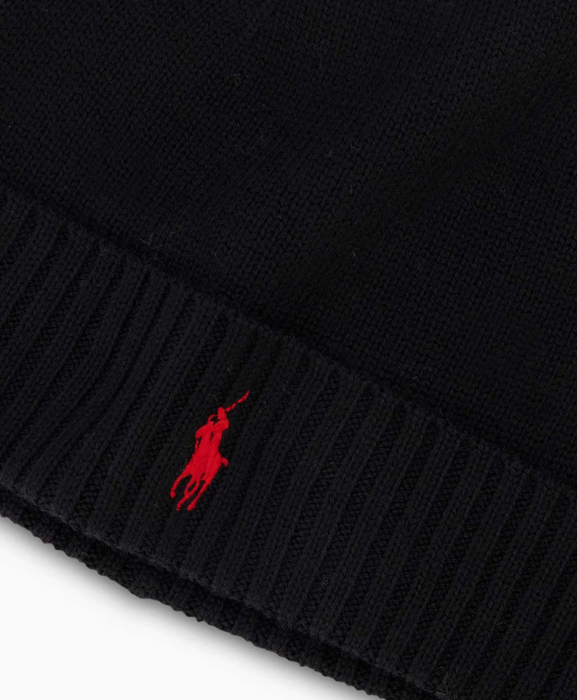 Ralph Lauren Muts Cold Weather Zwart*Heren Mutsen