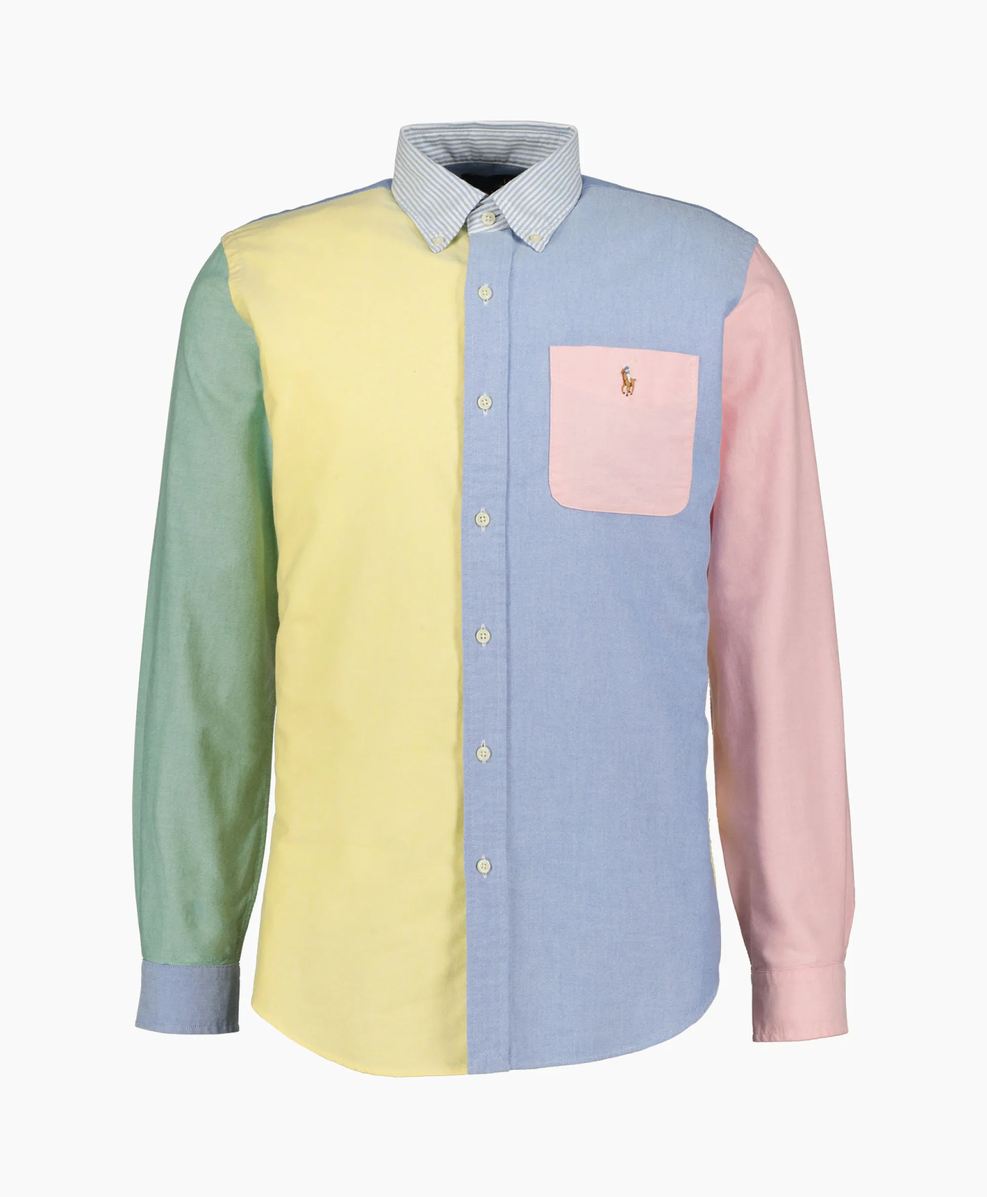 Ralph Lauren Overhemd Classic Oxford Fun Wit Dessin*Heren Overhemden