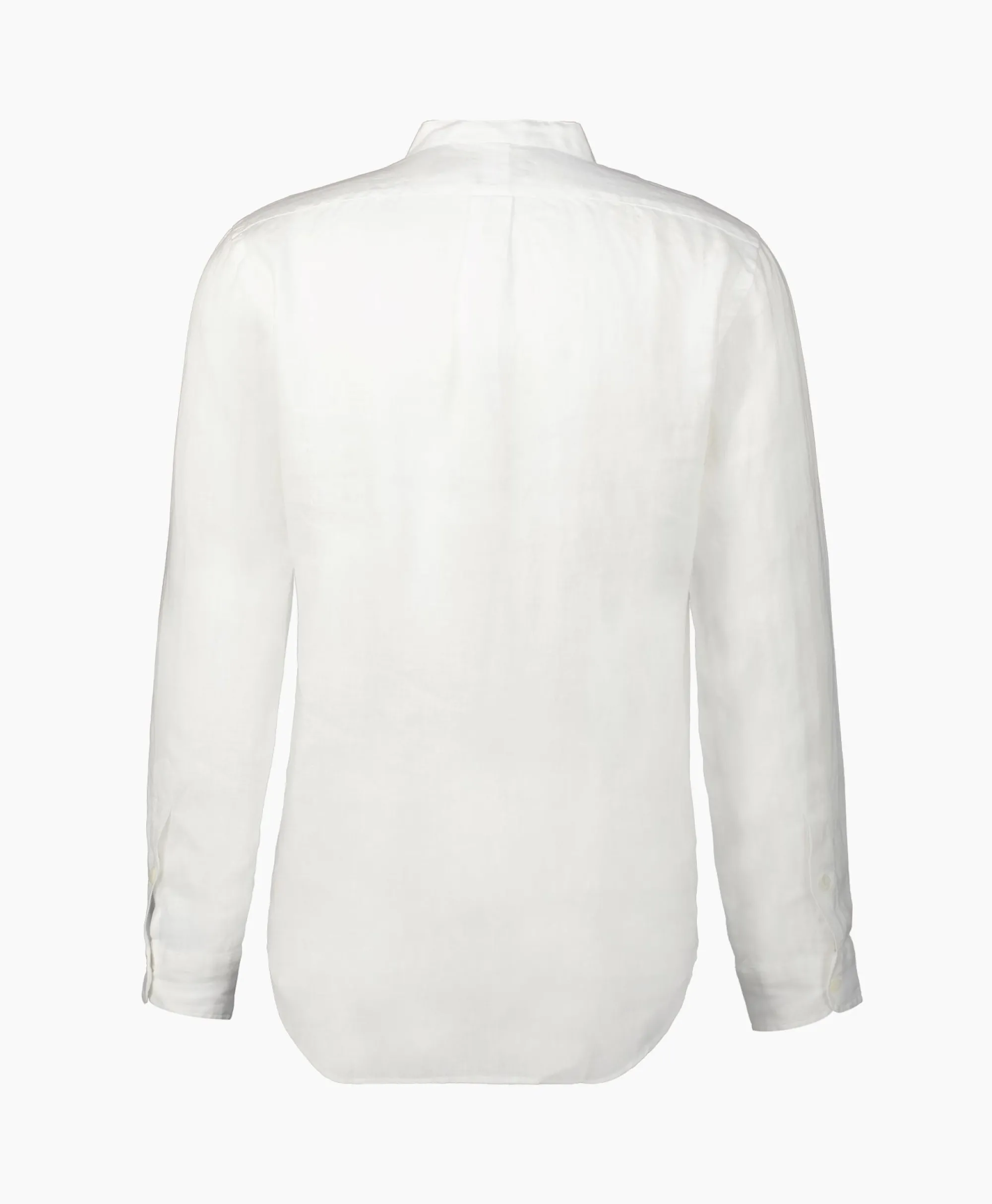 Ralph Lauren Overhemd Pd Linen Wit*Heren Overhemden