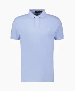Ralph Lauren Polo Short Sleeve-Knit Licht Blauw*Heren Polo's
