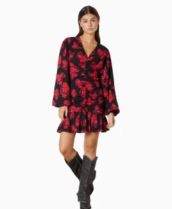 Refined Department Mini Jurk Sisi Rood*Dames Bruiloftskleding