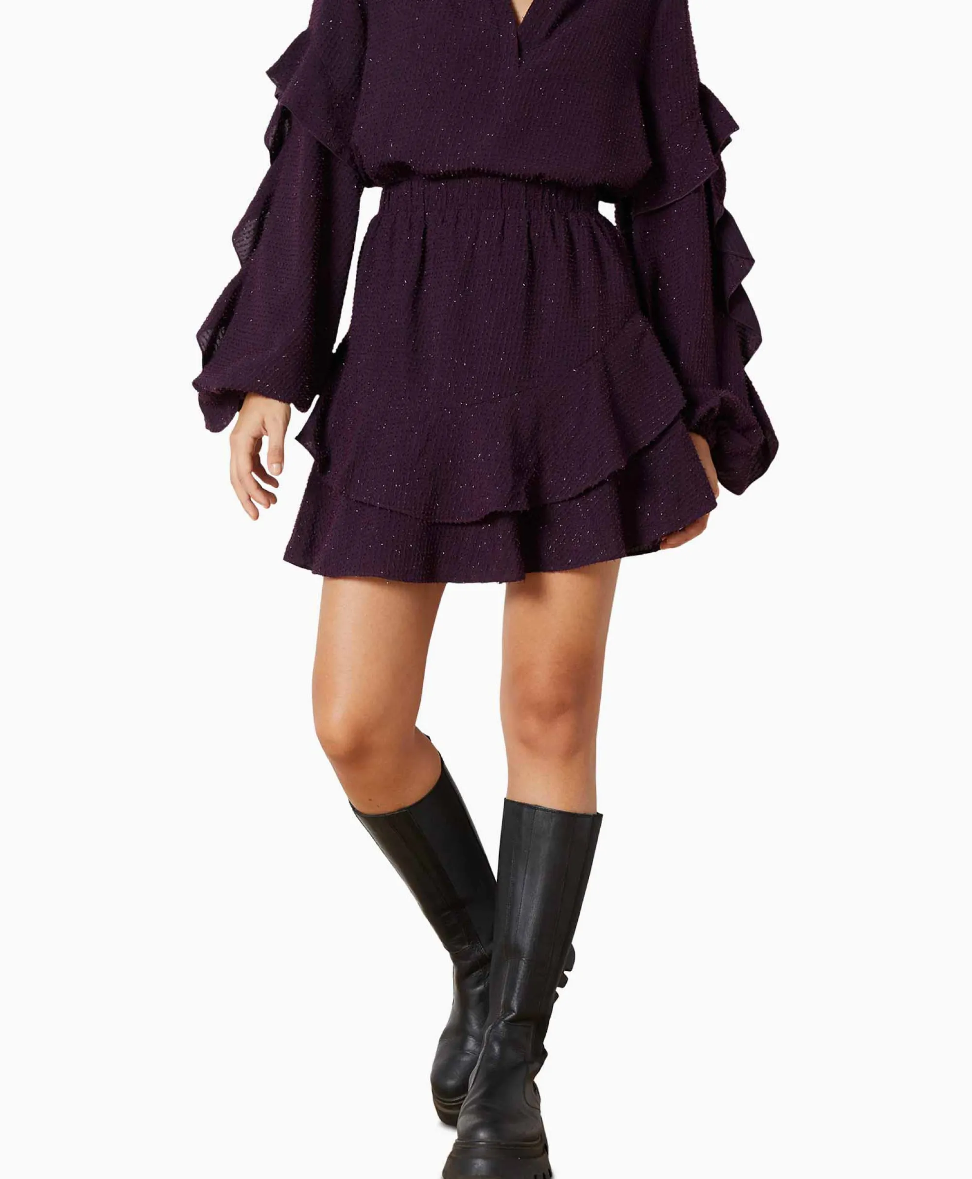 Refined Department Minirok Max Paars*Dames Rokken