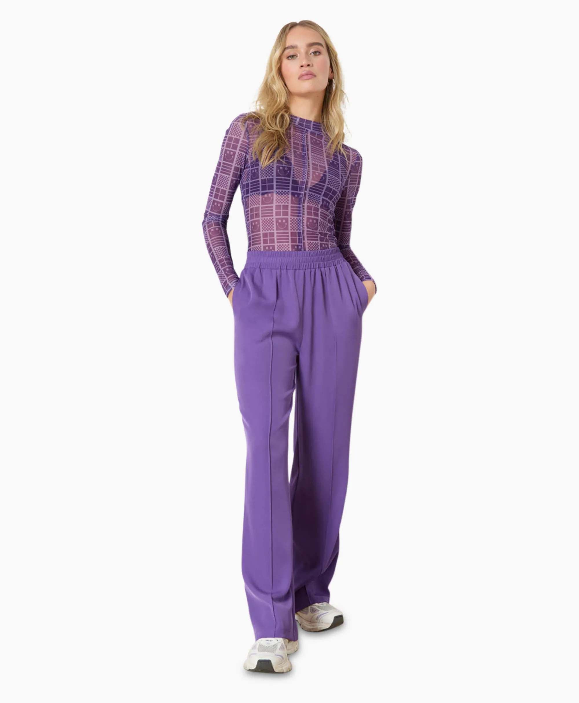 Refined Department Top Anisa Paars*Dames T-Shirts & Tops