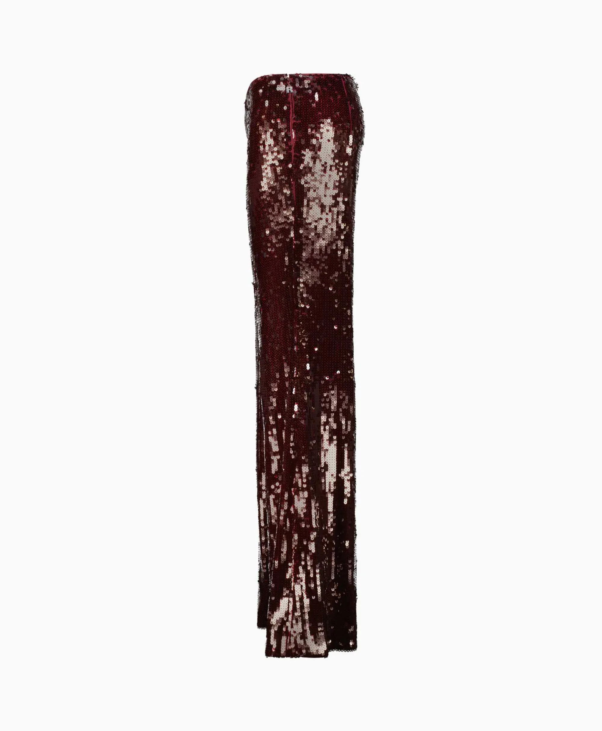 Rotate Pantalon Sequins Low Waist Bordeaux*Dames Broeken