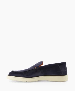 Santoni Loafer Botanist-A-Gex Blauw*Heren Instappers