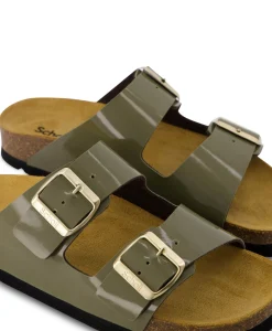 Scholl Iconic Sandaal Josephine Khaki*Dames Sandalen