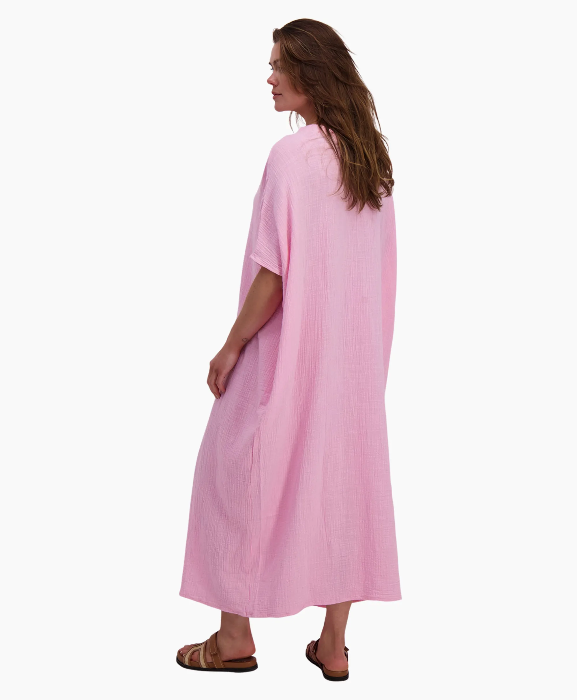 Sea Me Happy Maxi Jurk Monoi Bamboo Rose*Dames Jurken