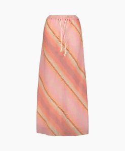 Sea Me Happy Maxi Rok Praia Multicolor Oranje*Dames Rokken
