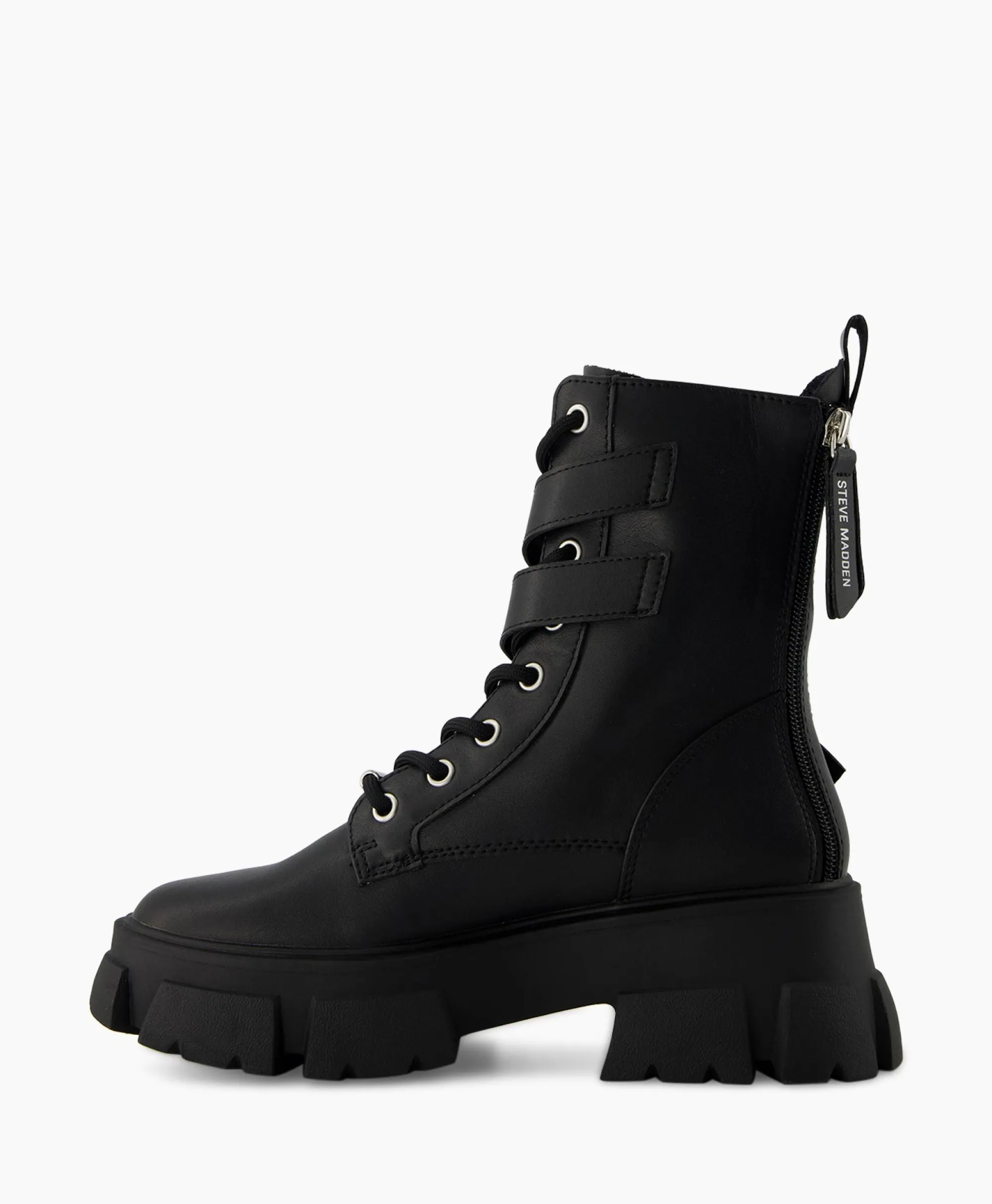 Steve Madden Enkellaars Traction Zwart*Dames Laarzen