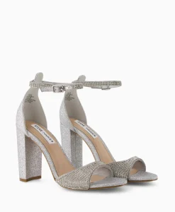 Steve Madden Sandaal Met Hak Capsule-R Zilver*Dames Sandalen