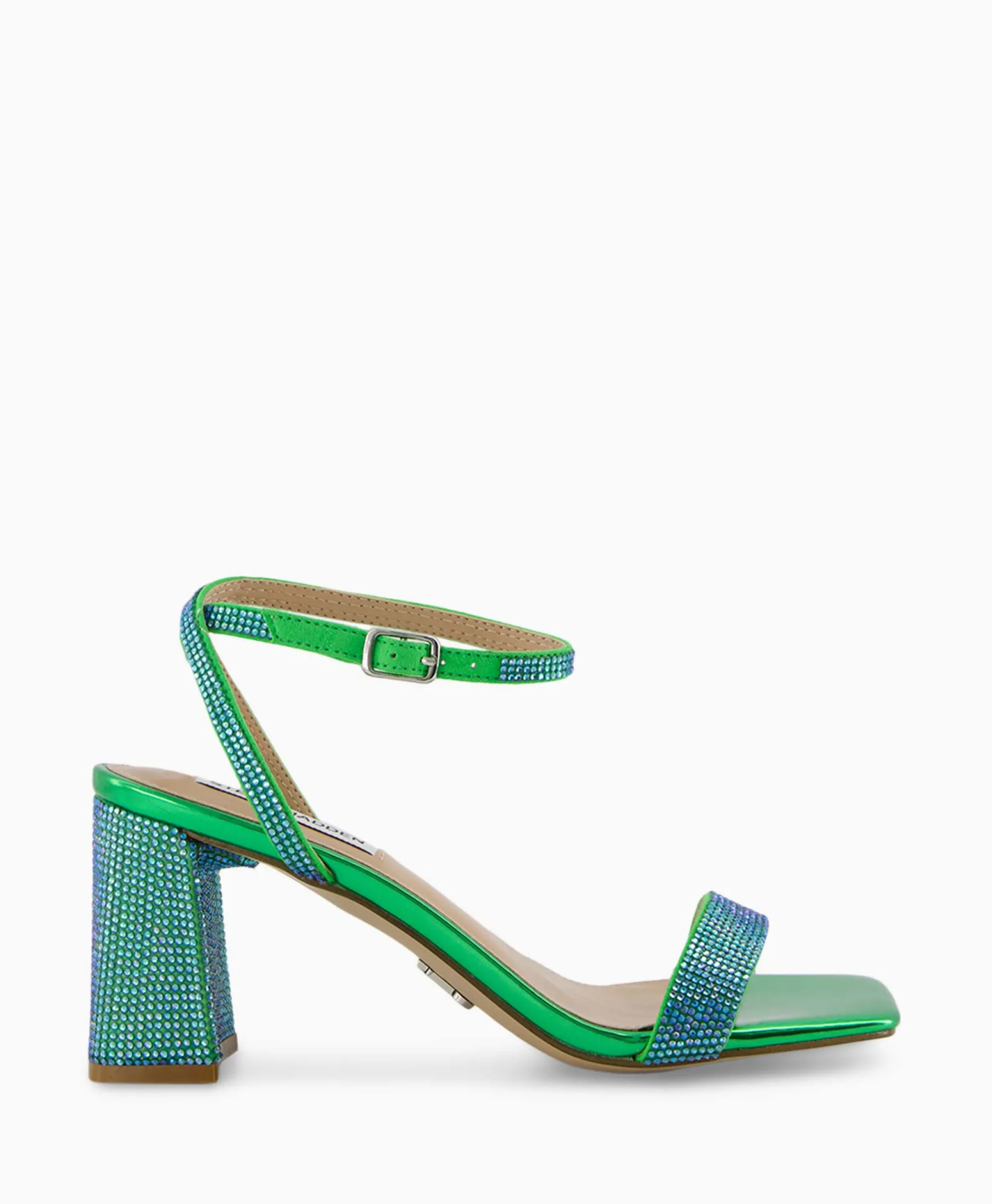 Steve Madden Sandaal Met Hak Luxe-R Blauw*Dames Sandalen