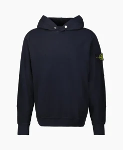 Stone Island Hoodie 65860 Donker Blauw*Heren Truien