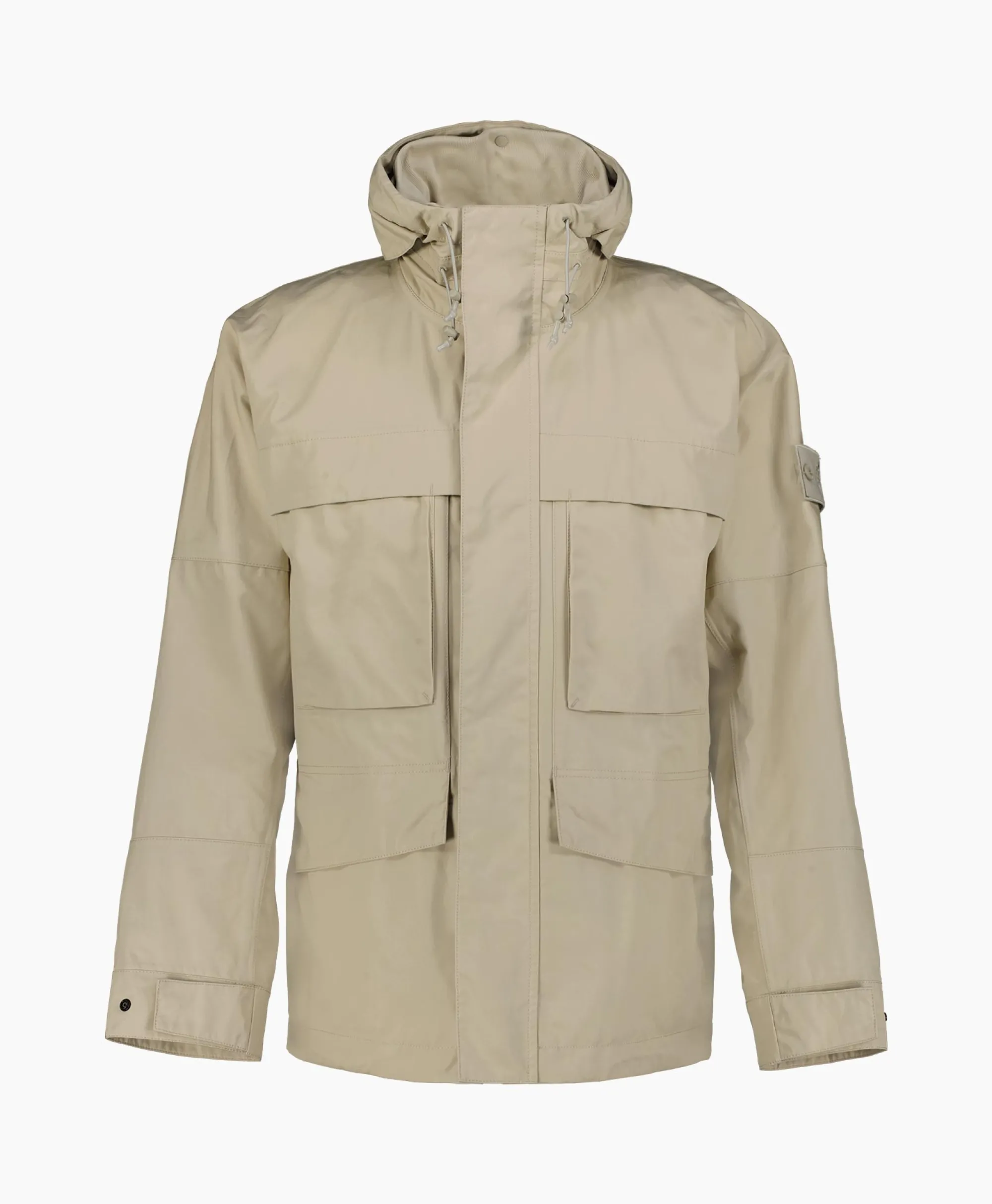 Stone Island Jack 433F1 Ghost Piece Beige*Heren Jassen